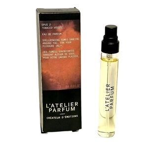 L'ATELIER PARFUM TOBACCO VOLUTE EAU DE PARFUM 8ML  0.27OZ TRAVEL SIZE NEW